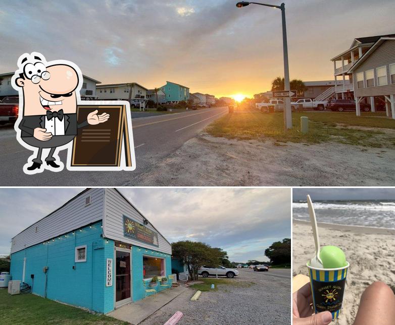 Sunset Slush Oak Island in Oak Island Restaurant menu and reviews