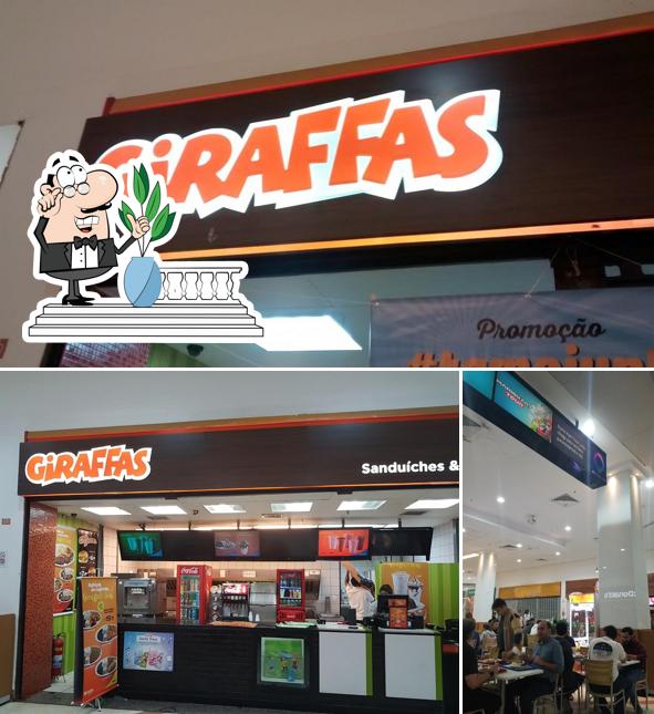 O exterior do Giraffas