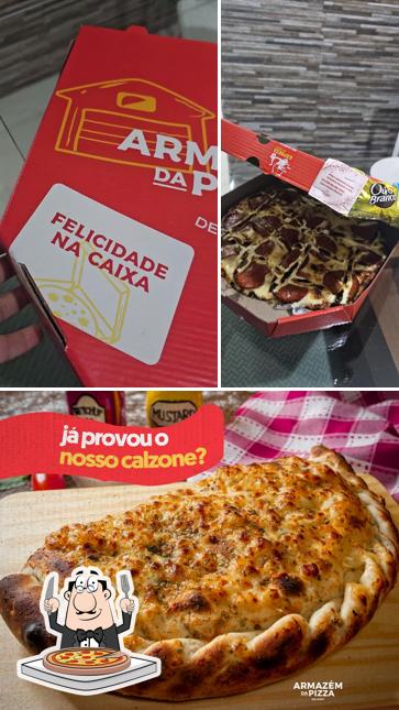 Experimente pizza no Armazém da Pizza