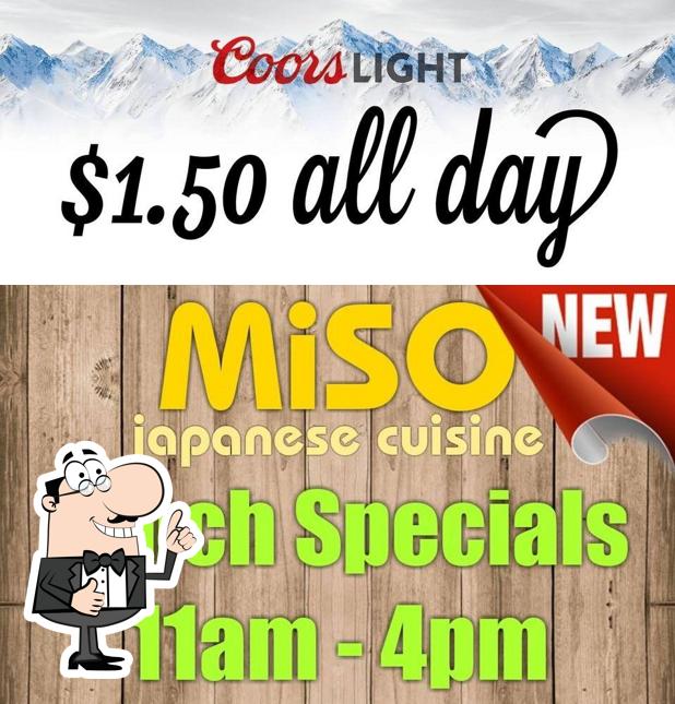 Here's a pic of MiSO Japanese Cuisine