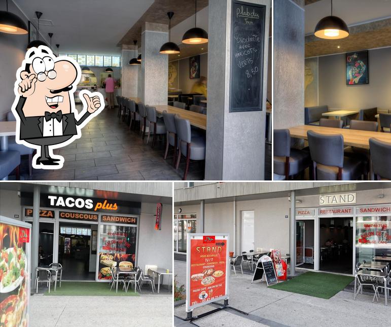 L'intérieur de Tacos Plus