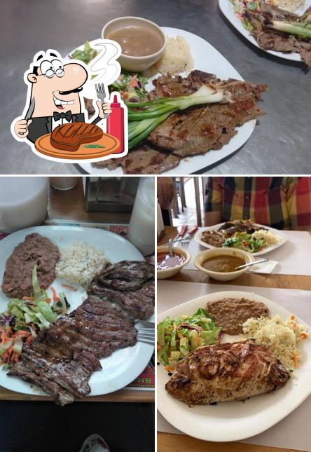 Get meat dishes at Las Banderillas Tradición Y Carnes