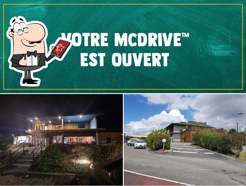 L'extérieur de McDonald's