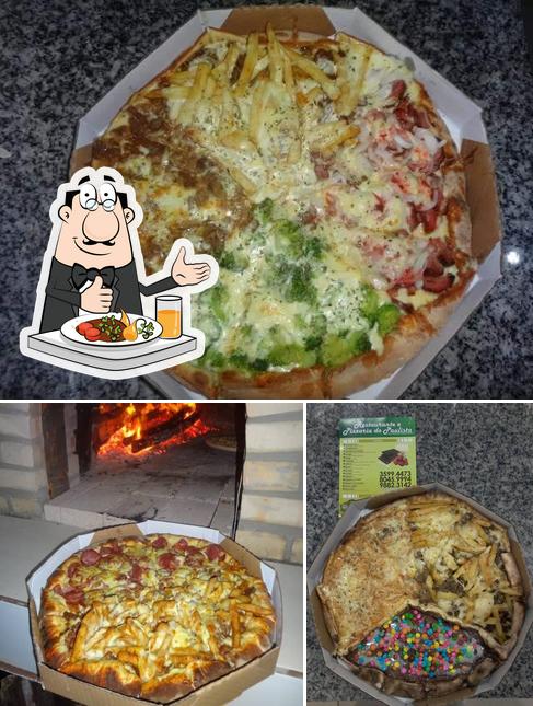 Comida em Pizzaria do Paulista