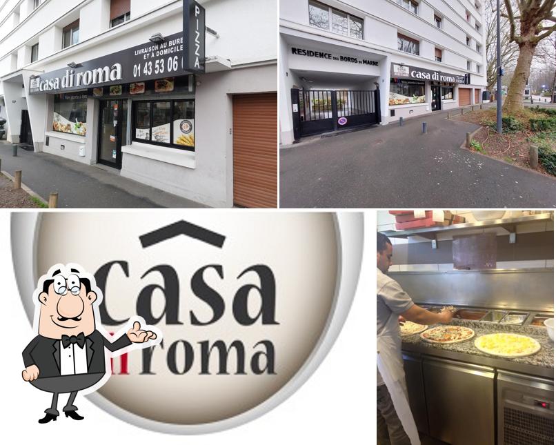 L'intérieur de casa di roma