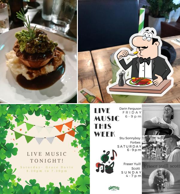 O’Donnells Irish Bar and Grill in Palm Cove Restaurant menu and reviews