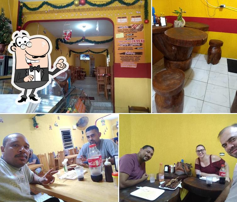 O interior do Espetinho Do Ceará