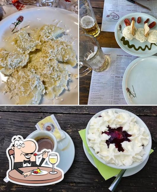 Cibo al Malga Pramosio / Cjasere Promôs / Promoser Alm