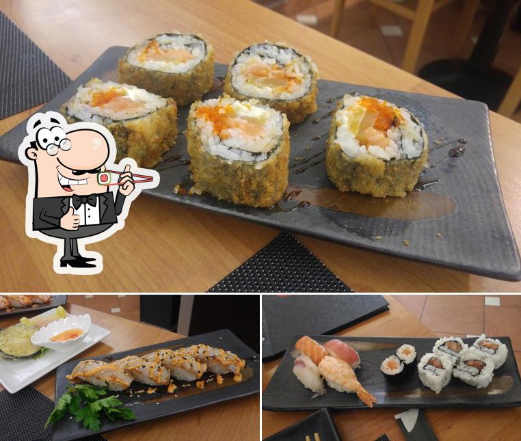 Prenditi le diverse opzioni di sushi