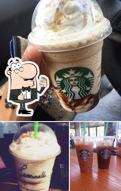 Look at the pic of Starbucks