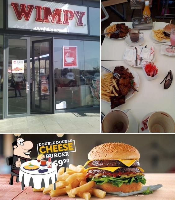 Prenez un hamburger à Wimpy