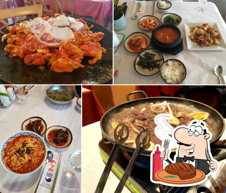 Kang-Chon propone piatti di carne