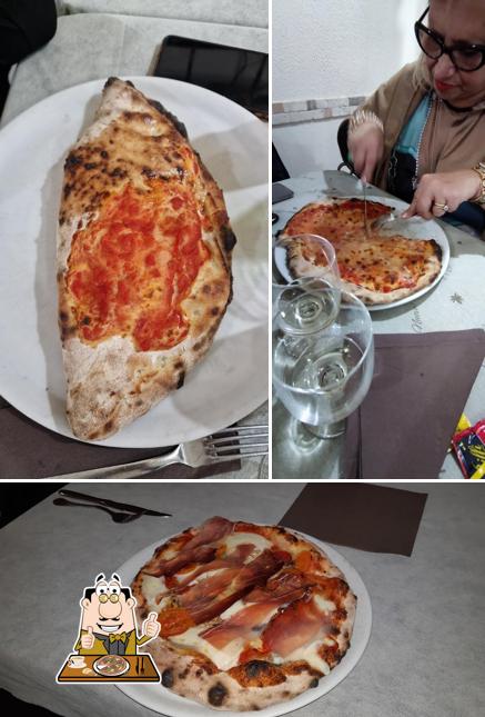 A Pizzeria Colucci Angelo, puoi assaggiare una bella pizza