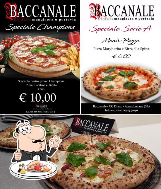 Prova una pizza a Baccanale Diano