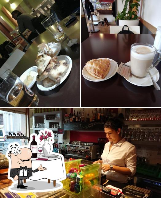 La foto della tavolo da pranzo e bancone da bar di Acquolina D'Azeglio