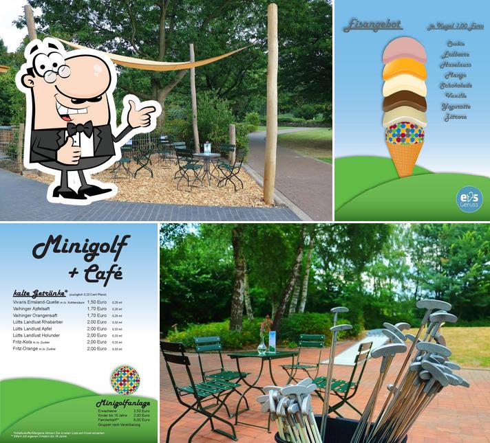 Look at the image of Minigolf und Café im Schlosspark Bad Bentheim