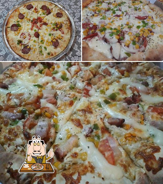 Escolha diversos tipos de pizza