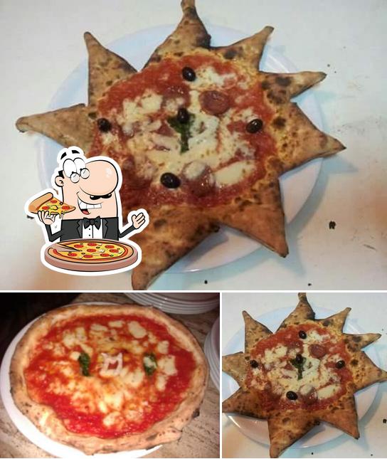 Scegli una pizza a Pizzeria Tutta N'ata Storia