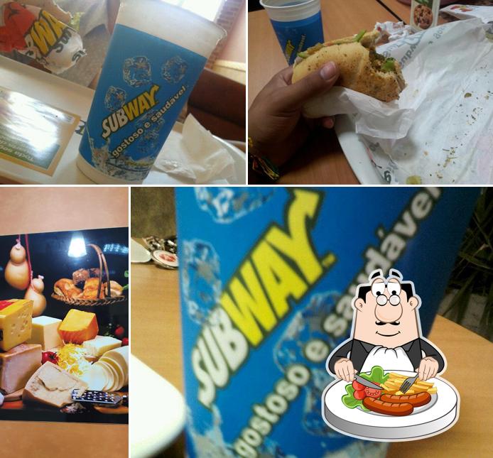 Comida em Subway