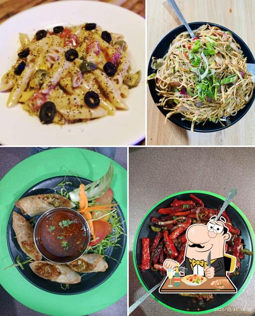 Pad thai at THE FOOD VILLA