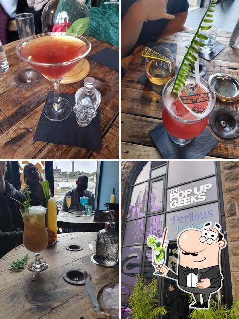 The Cocktail Geeks serves a number of beverages