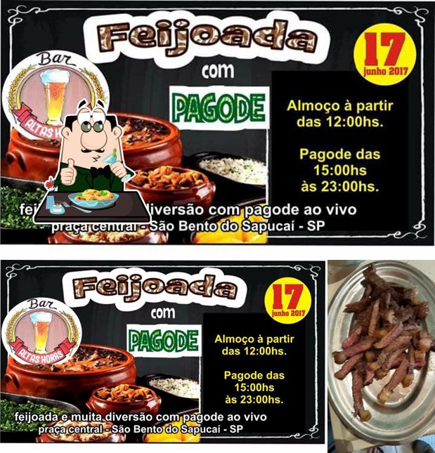 Comida em Bar altas horas