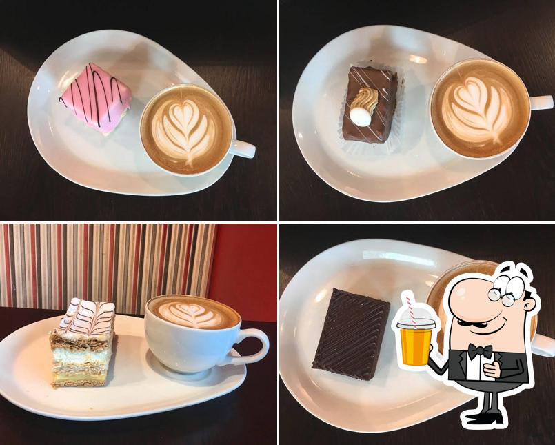 Enjoy a beverage at Thunders Home Bakery, Liffey Valley
