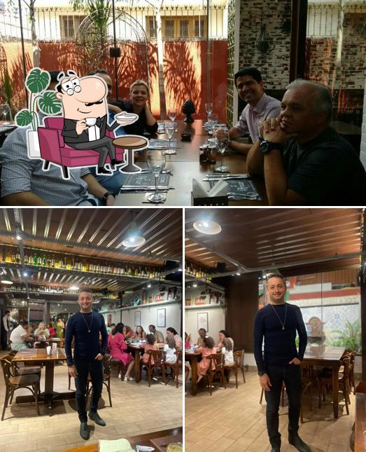 O interior do Forneria Coriolano - Restaurante e Pizzaria