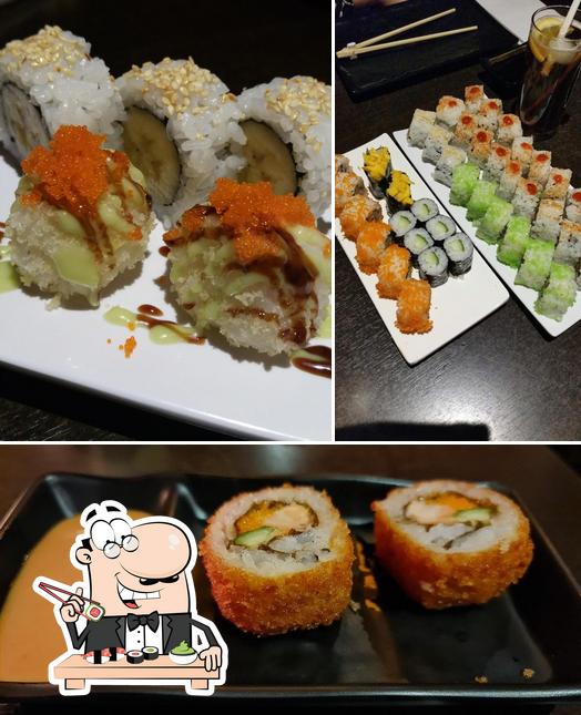 Elige uno de sus distintos tipos de sushi