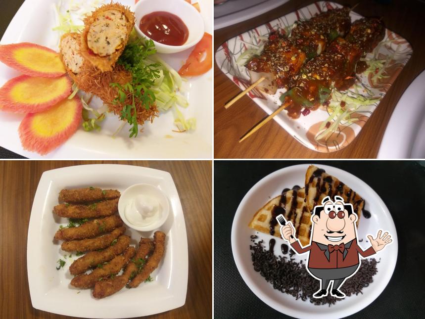 BBQ cafe food court