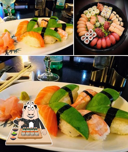 Essayez de nombreuses options de sushi