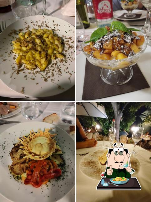 Maccheroni al formaggio al Taverna Il Portico