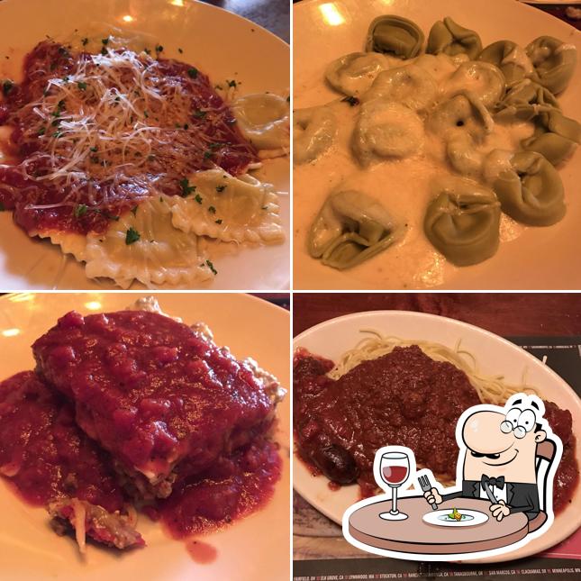 Restaurante The Old Spaghetti Factory, Fresno Carta del restaurante y
