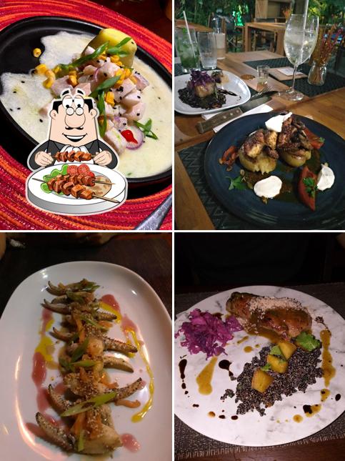 Platos en Andina Cozinha Latina