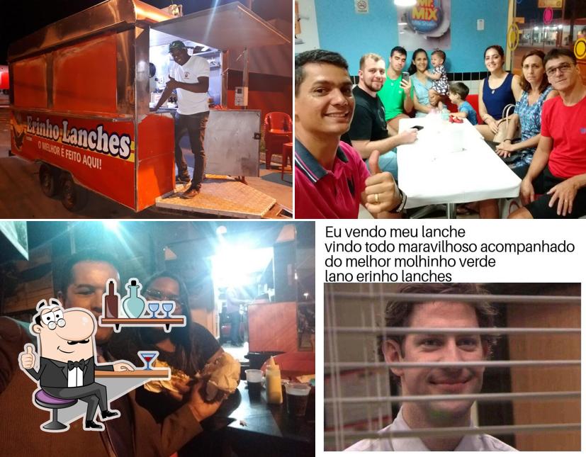 Veja imagens do interior do ERINHO LANCHES
