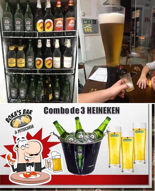 Peça um copo de cerveja leve ou escura