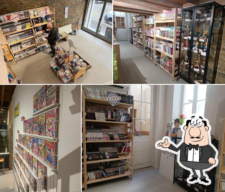 L'intérieur de KAMON SHOTEN - Manga, Curry et Pâtisseries Japonaises