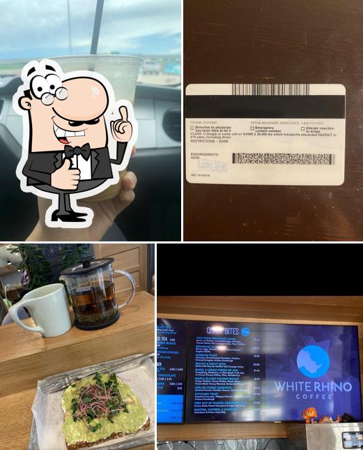 White Rhino Coffee in Arlington Restaurant menu and reviews
