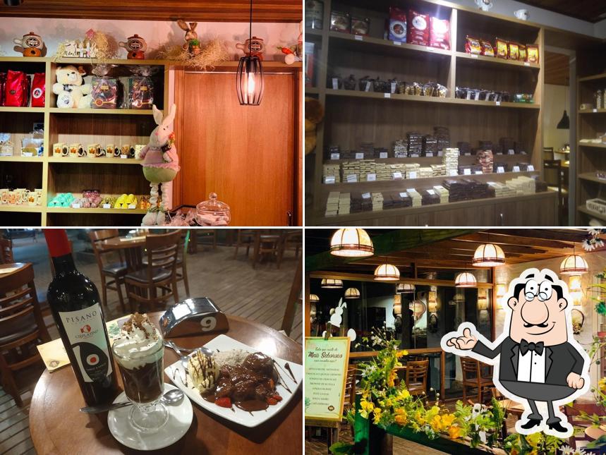 Veja imagens do interior do Chocolateria Monte Verde