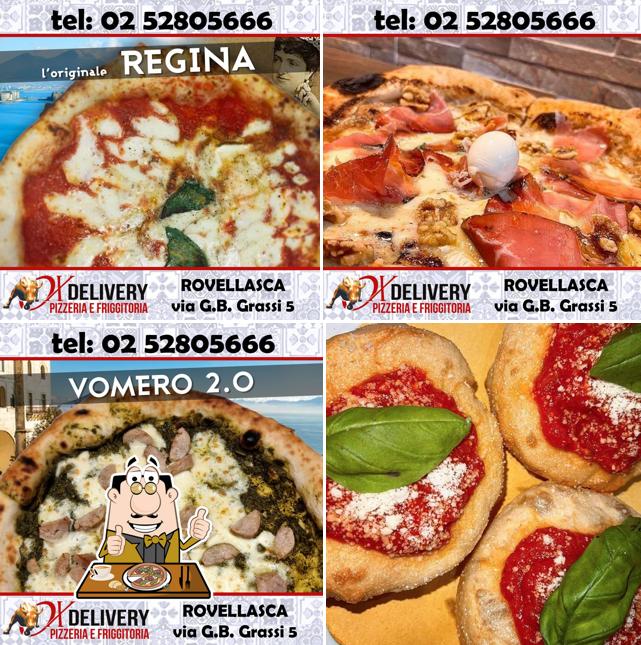 Scegli tra le molte varianti di pizza