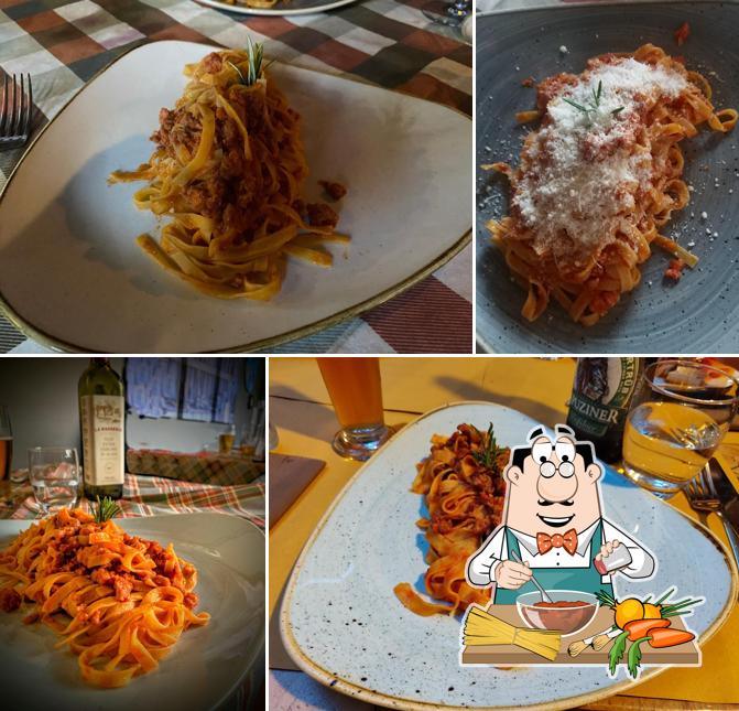 Spaghetti alla bolognese al Antica Osteria Cascina Rossino 1949