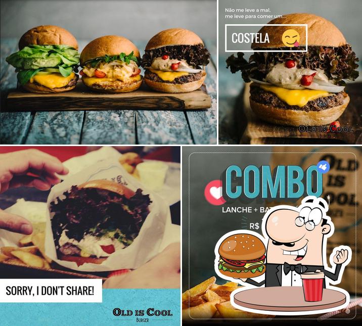 Consiga um hambúrguer no Old is Cool Burger Londrina