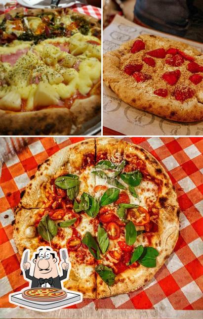 Experimente diferentes tipos de pizza