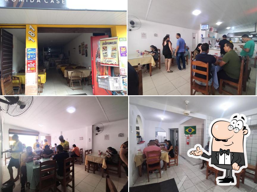 O interior do Restaurante come come