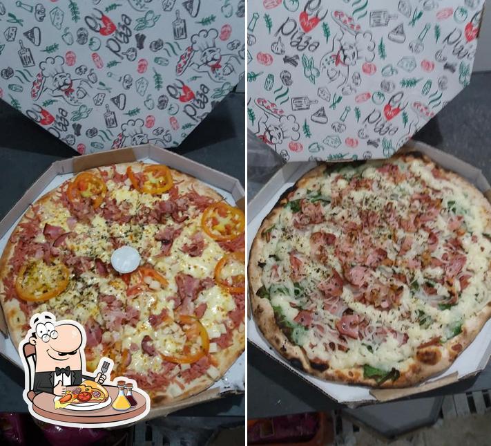 Experimente diferentes variedades de pizza