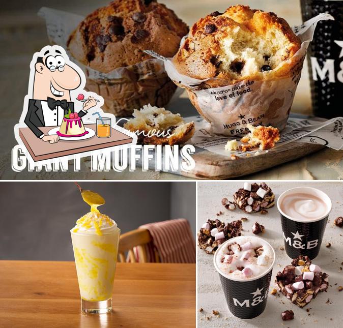 Mugg & Bean offre une sélection de desserts