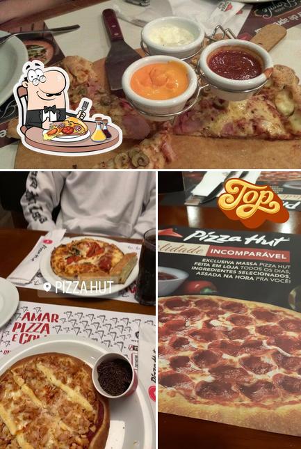 Consiga pizza no Pizza Hut Norte Sul