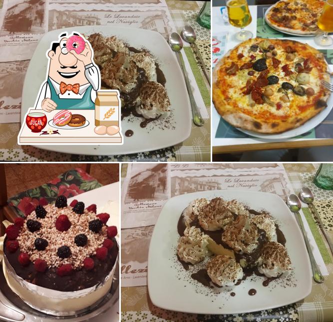 Pizzeria Caprera offre un'ampia selezione di dolci