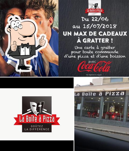 Voici une photo de La Boîte à Pizza