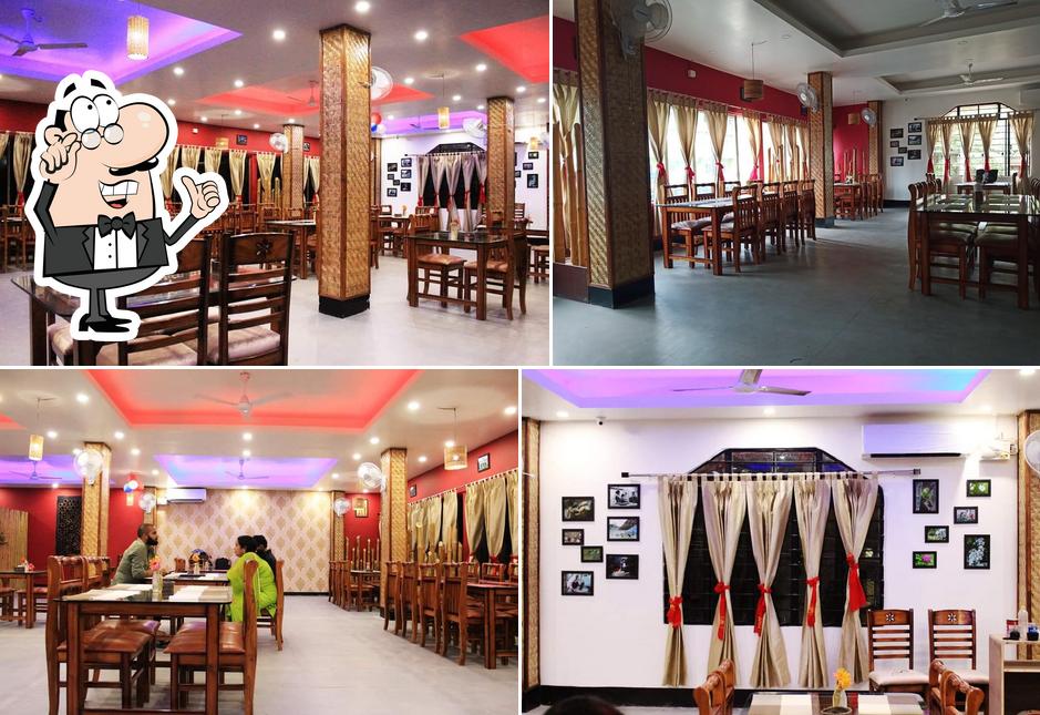 The interior of ALOHI.. An Authentic Assamese Restaurant